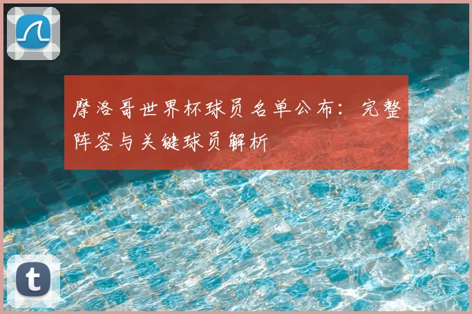 摩洛哥世界杯球员名单公布：完整阵容与关键球员解析