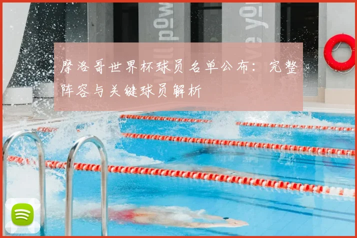摩洛哥世界杯球员名单公布：完整阵容与关键球员解析