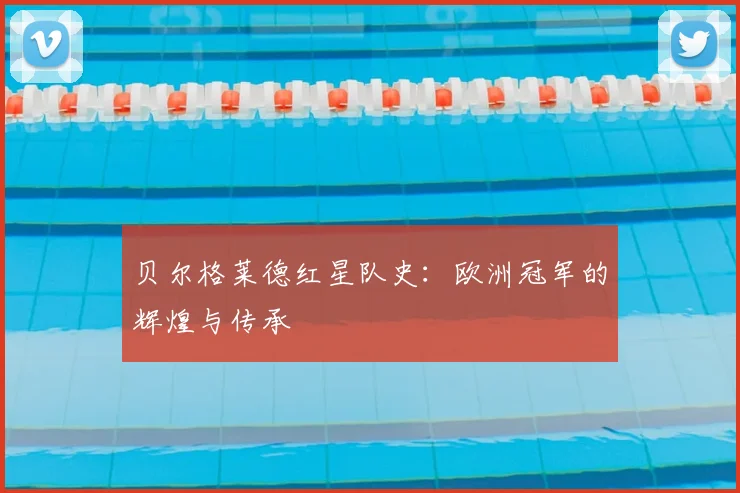 贝尔格莱德红星队史：欧洲冠军的辉煌与传承